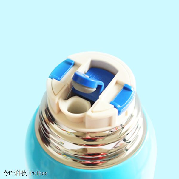 FOLHAS 儿童保温水壶 600ml,316医用级不锈钢内胆,三盖,送油画棒