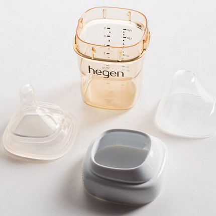 新加坡进口Hegen新生儿奶瓶PPSU婴儿断奶神器宝宝硅胶耐摔防胀气-150ml